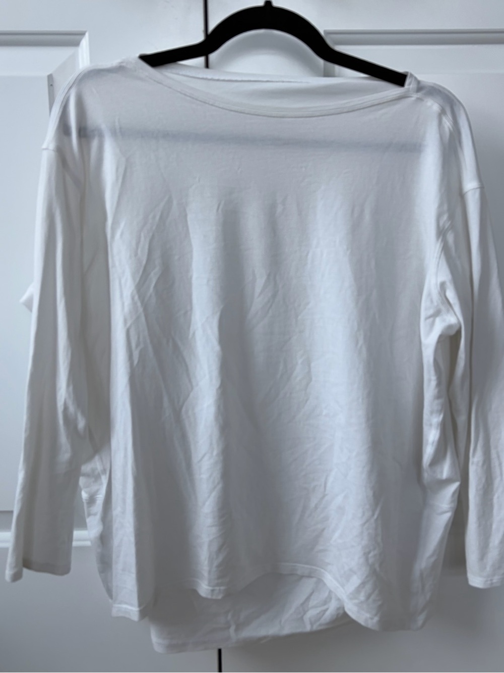Lululemon Back in Action Long-Sleeve Shirt - White - Size 6